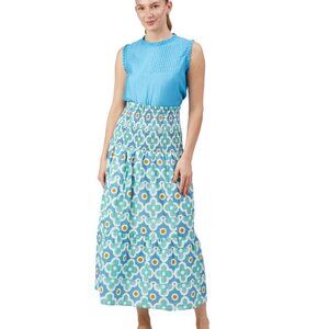 Daisy Top - Aqua Blue